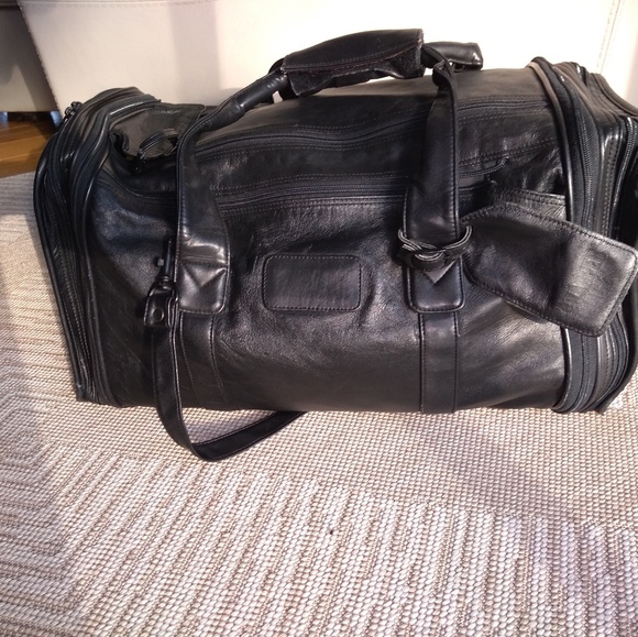 kluge leather messenger bag